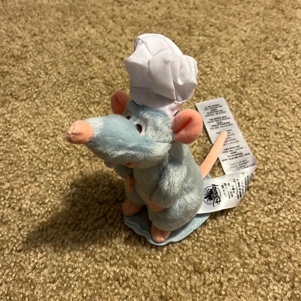 Disney Parks Shoulder Plush Ratatouille